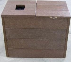 Double Recycling Bin