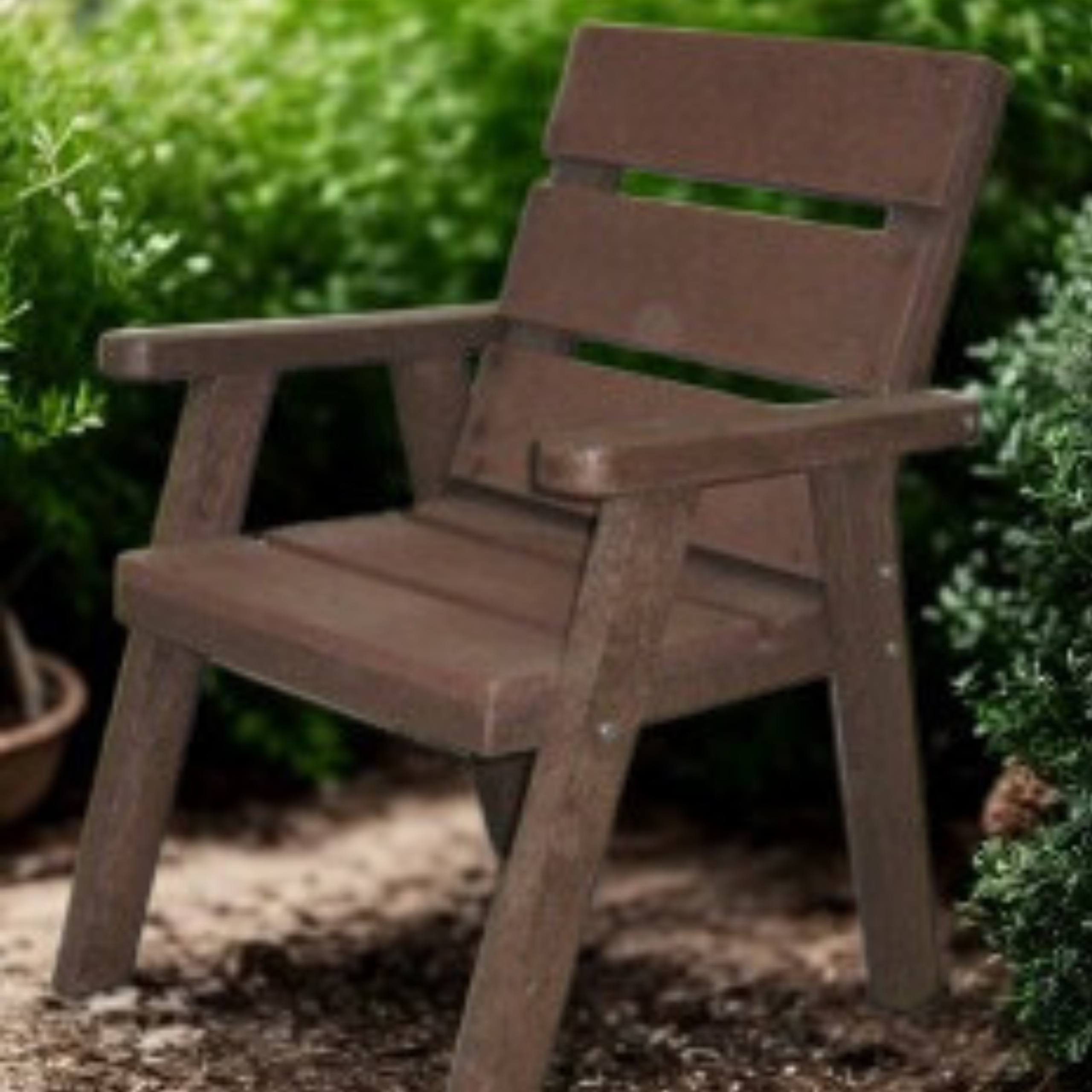 Garden Chair Slatted